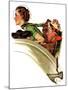 "Exhilaration", July 13,1935-Norman Rockwell-Mounted Giclee Print