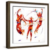 Exhuberence-Penny Warden-Framed Giclee Print