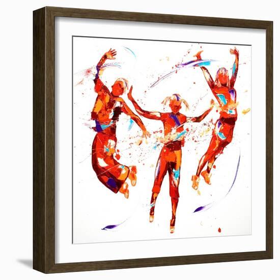 Exhuberence-Penny Warden-Framed Giclee Print