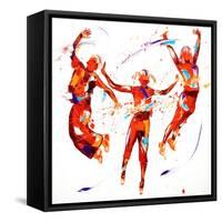 Exhuberence-Penny Warden-Framed Stretched Canvas