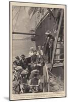 Exiled, General Cronje Embarking on the Ss Milwaukee for St Helena-Frederic De Haenen-Mounted Giclee Print
