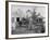 Exiled Premier of Hungary, Ferenc Nagy and His Family Working on Farm-null-Framed Photographic Print