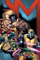 Exiles No.69 Cover: Sabretooth, Blink, Mimic, Morph and Exiles-Paul Pelletier-Lamina Framed Poster