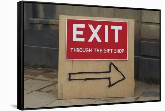 Exit Through the Gift Shop-Banksy-Framed Stretched Canvas