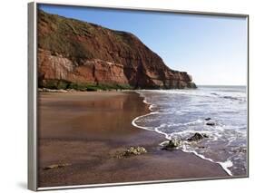 Exmouth Cliffs, Exmouth, Devon, England, United Kingdom, Europe-Jeremy Lightfoot-Framed Photographic Print