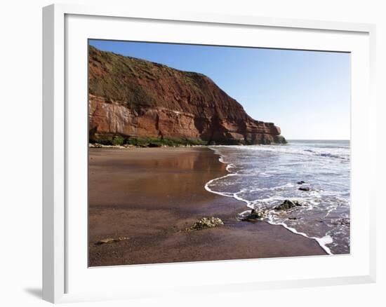 Exmouth Cliffs, Exmouth, Devon, England, United Kingdom, Europe-Jeremy Lightfoot-Framed Photographic Print