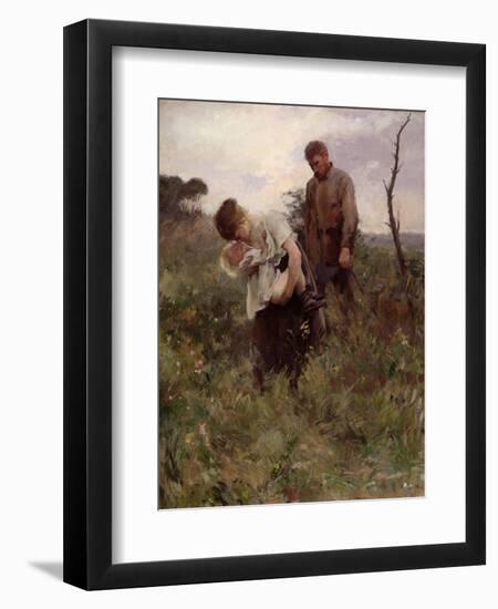 Exodus, 1893-Alfred Roll-Framed Giclee Print