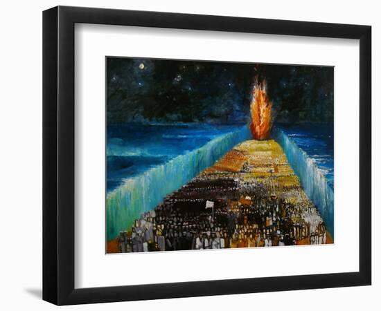 Exodus, 1999-Richard Mcbee-Framed Giclee Print