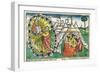 Exodus 20:1-5: Moses receiving the Ten Commandments-Unknown-Framed Giclee Print