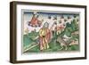 Exodus 8:20-32: Moses and the swarm of flies, one of the Seven Plagues of Egypt-Unknown-Framed Giclee Print