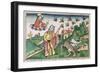 Exodus 8:20-32: Moses and the swarm of flies, one of the Seven Plagues of Egypt-Unknown-Framed Giclee Print