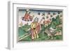 Exodus 8:20-32: Moses and the swarm of flies, one of the Seven Plagues of Egypt-Unknown-Framed Giclee Print