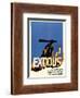 Exodus Motion Picture - Jewish state of Israel-Saul Bass-Framed Art Print
