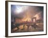 Exodus of Austrian Troops from Porta Tosa-Carlo Bossoli-Framed Giclee Print