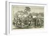 Exodus of Confederates from Atlanta, September 1864-null-Framed Giclee Print