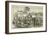 Exodus of Confederates from Atlanta, September 1864-null-Framed Premium Giclee Print