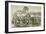 Exodus of Confederates from Atlanta, September 1864-null-Framed Premium Giclee Print