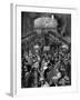 Exodus of Germans at Liverpool Street Station, WW1-Steven Spurrier-Framed Photographic Print