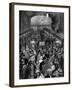 Exodus of Germans at Liverpool Street Station, WW1-Steven Spurrier-Framed Photographic Print