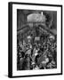 Exodus of Germans at Liverpool Street Station, WW1-Steven Spurrier-Framed Photographic Print