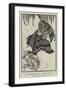 Exorcising an Oni, after Hokusai-null-Framed Giclee Print