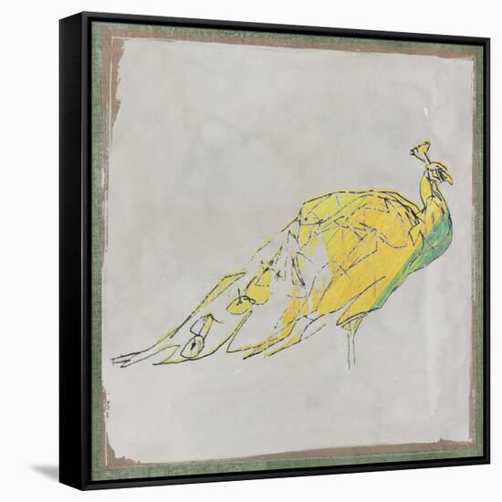 Exotic Bird II-null-Framed Stretched Canvas