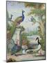 Exotic Birds and Domestic Fowl in a Picturesque Park, Early 18th Century-Jakob Bogdany-Mounted Giclee Print