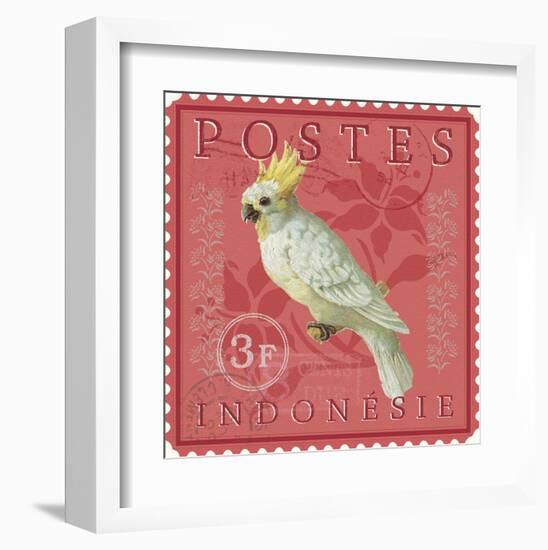 Exotic Birds III-Gwen Aspall-Framed Giclee Print
