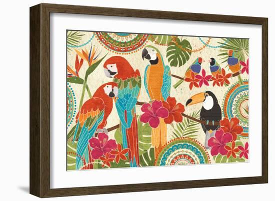 Exotic Breeze I-Veronique Charron-Framed Premium Giclee Print