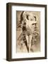 Exotic Dancer in Wild Costume-null-Framed Photographic Print