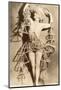Exotic Dancer in Wild Costume-null-Mounted Photographic Print