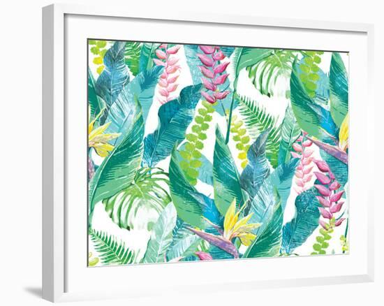 Exotic Flowers-Dasha Kozlovskikh-Framed Photographic Print