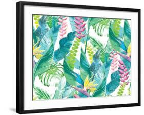 Exotic Flowers-Dasha Kozlovskikh-Framed Photographic Print