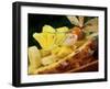 Exotic Fruit Salad in Half a Pineapple-Foodcollection-Framed Photographic Print