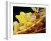 Exotic Fruit Salad in Half a Pineapple-Foodcollection-Framed Photographic Print