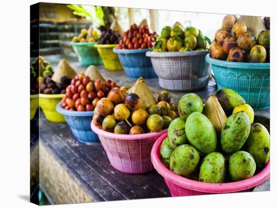 Exotic Fruits at a Tropical Fruit Farm, Bali, Indonesia, Southeast Asia, Asia-Matthew Williams-Ellis-Stretched Canvas