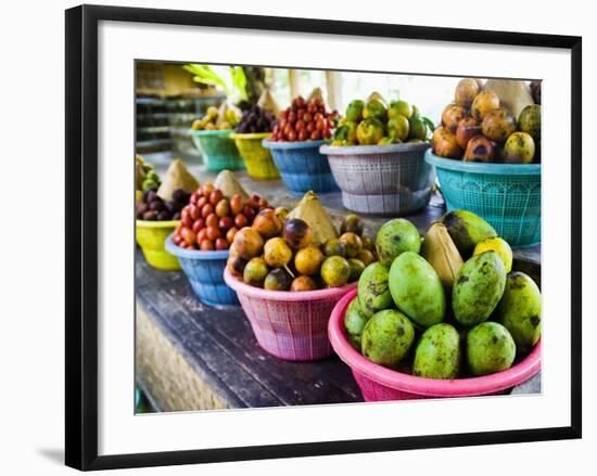 Exotic Fruits at a Tropical Fruit Farm, Bali, Indonesia, Southeast Asia, Asia-Matthew Williams-Ellis-Framed Photographic Print