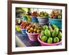 Exotic Fruits at a Tropical Fruit Farm, Bali, Indonesia, Southeast Asia, Asia-Matthew Williams-Ellis-Framed Photographic Print