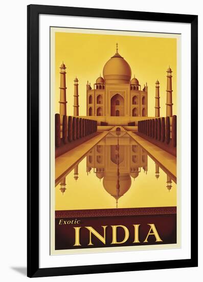 Exotic India-Steve Forney-Framed Giclee Print