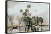 Exotic Island-Winslow Homer-Framed Stretched Canvas