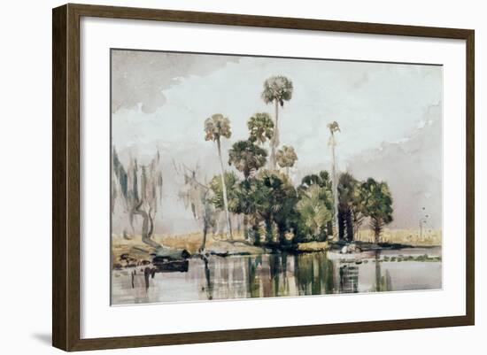 Exotic Island-Winslow Homer-Framed Giclee Print