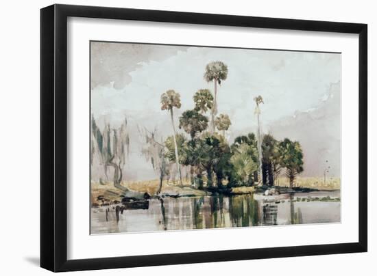 Exotic Island-Winslow Homer-Framed Giclee Print