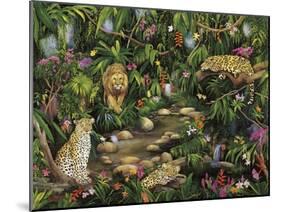 Exotic Jungle-Betty Lou-Mounted Giclee Print