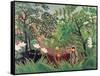 Exotic Landscape, 1910-Henri Rousseau-Framed Stretched Canvas