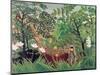 Exotic Landscape, 1910-Henri Rousseau-Mounted Premium Giclee Print