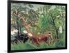 Exotic Landscape, 1910-Henri Rousseau-Framed Premium Giclee Print