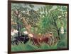 Exotic Landscape, 1910-Henri Rousseau-Framed Giclee Print