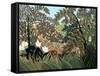 Exotic Landscape-Henri Rousseau-Framed Stretched Canvas