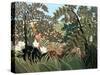 Exotic Landscape-Henri Rousseau-Stretched Canvas