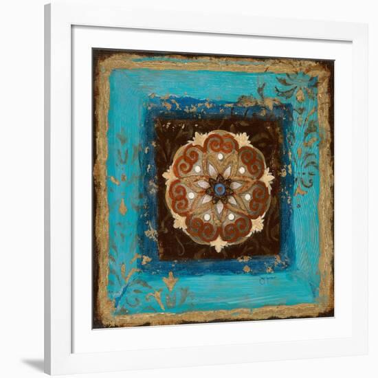 Exotic Medallion II-Janet Tava-Framed Art Print